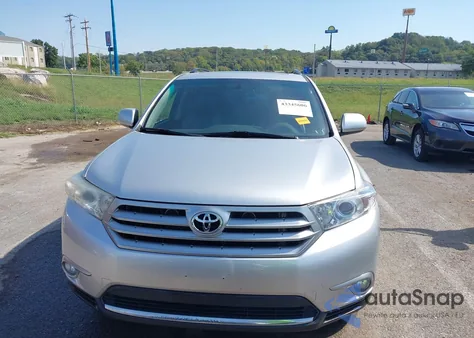 2012 Toyota Highlander Se V6 из США, поврежденный, VIN 5TDBK3EH5CS123992